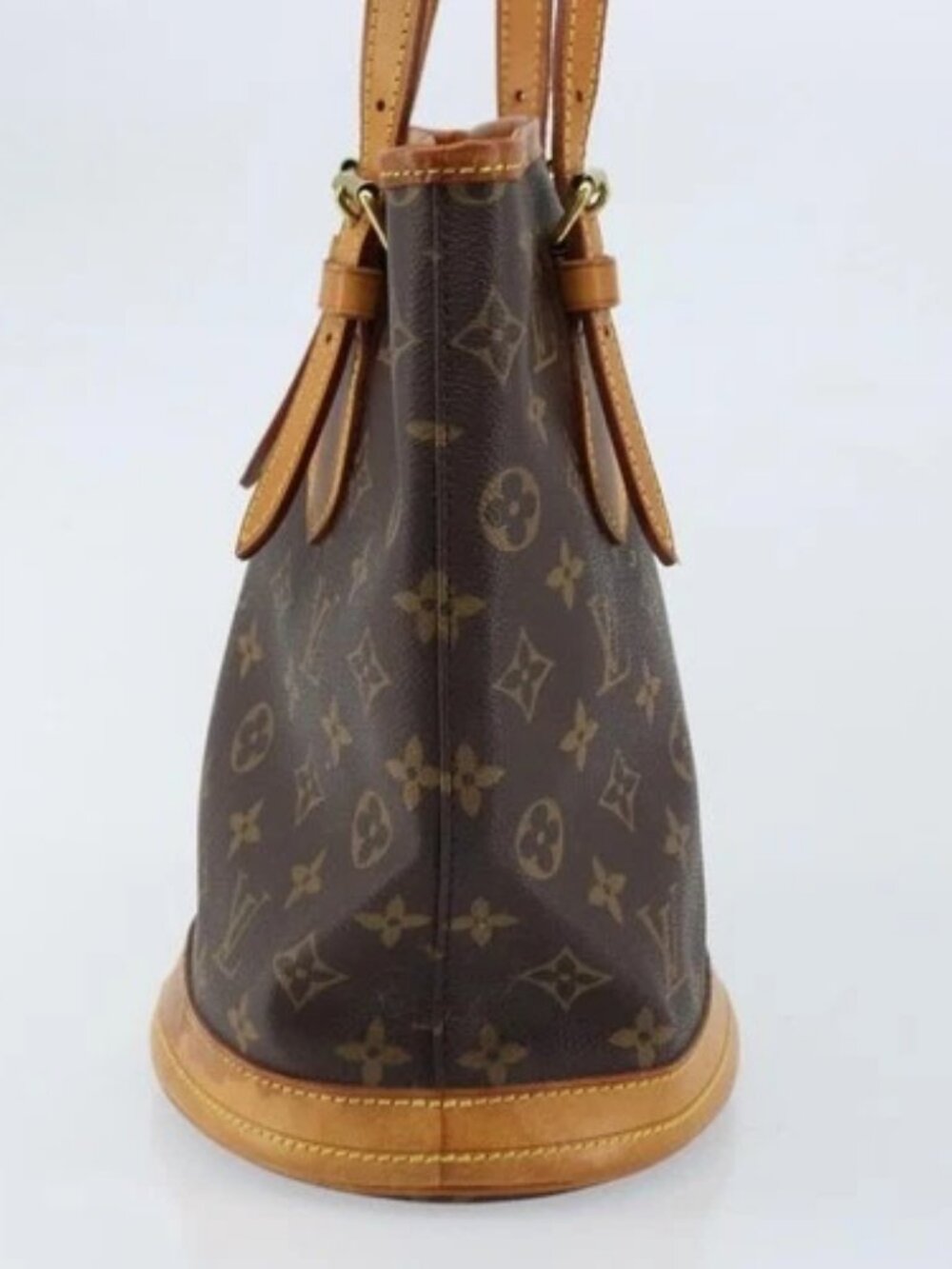 LOUIS VUITTON Monogram Bucket PM Shoulder Bag M42238 LV Auth 173751 - Picture 4 of 16